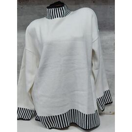 Светр жіночий JL476 white р.one size "Julia" недорого оптом від прямого постачальника