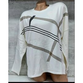 Светр жіночий JL506 white р.50-52 "Julia" недорого оптом від прямого постачальника