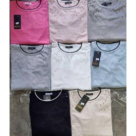 Светр жіночий JL590 l.grey р.52-54 "Julia" недорого оптом від прямого постачальника