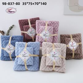 Рушник 98-837-80(70*140/35*75) р.70*140 "Koloco" недорого оптом від прямого постачальника