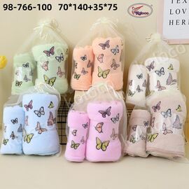 Рушник 98-766-100(70*140/35*75) р.70*140 "Koloco" недорого оптом від прямого постачальника