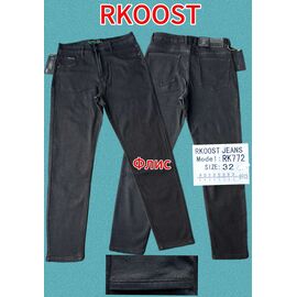 Джинси чоловічі RK772 black р.29-38 "God Baron" недорого оптом від прямого постачальника