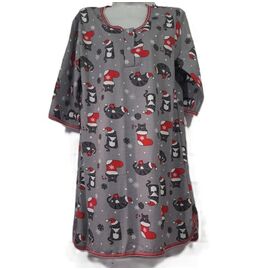 Фотография Ночнушка женская A199 grey р.52-62 "Akvarel" недорого оптом от прямого поставщика
