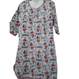 Фотография Ночнушка женская A212 grey р.50-60 "Akvarel" недорого оптом от прямого поставщика