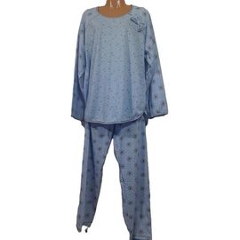 Піжама тепла жіноча A213 l.blue р.50-60 "Akvarel" недорого оптом від прямого постачальника