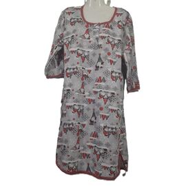 Нічня жіноча A216 grey р.50-60 "Akvarel" недорого оптом від прямого постачальника