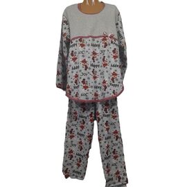 Піжама тепла жіноча A211 grey р.50-60 "Akvarel" недорого оптом від прямого постачальника