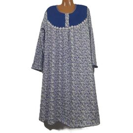 Нічня жіноча A206 blue р.52-62 "Akvarel" недорого оптом від прямого постачальника