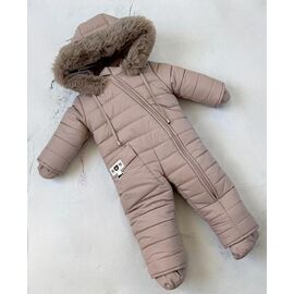 Фотография Комбинезон детский тёплый на девочку 8462 nude р.68-80 "Moda school" недорого оптом от прямого поставщика