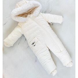 Комбінезон дитячий на дівчинку 8462 white р.68-80 "Moda school" недорого оптом від прямого постачальника