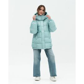 Курка дитяча зимова на дівчинку NORA l.blue р.38-42 "Moda school" недорого оптом від прямого постачальника