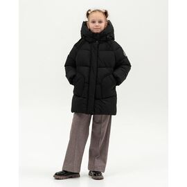 Курка дитяча зимова на дівчинку SOFIA black р.32-38 "Moda school" недорого оптом від прямого постачальника