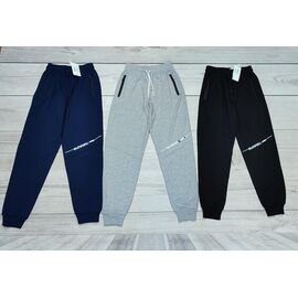 Фотография Штаны спортивные мужские YT15008 black р.48-56 "Annet" недорого оптом от прямого поставщика