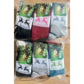 Фотография Носки женские тёплые HK245 mix р.36-40 "Annet" недорого оптом от прямого поставщика
