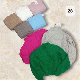 Светр жіночий 28 green р.48-50 "Julia" недорого оптом від прямого постачальника