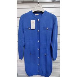 Сукня тепла жіноча JL643 blue р.48-52 "Julia" недорого оптом від прямого постачальника