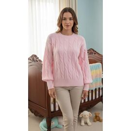 Фотография Свитер женский JL646 pink р.48-52 "Julia" недорого оптом от прямого поставщика