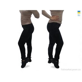 Спортивні штани жіночі Зима 3018 чорний (4 шт. р.сіткаS-XL) "Margo" недорого оптом від прямого постачальника