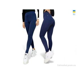 Лосінси жіночі Весна/осінь 531 синій (4 шт. р.сіткаS-XL) "Margo" недорого оптом від прямого постачальника