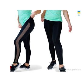 Лосінси жіночі Весна/осінь 52867 чорний (4 шт. р.сіткаS-XL) "Margo" недорого оптом від прямого постачальника