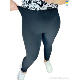 Лосінси жіночі Зима 007 чорний (5 шт. р.сітка2XL-6XL) "Margo" недорого оптом від прямого постачальника