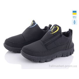 Черевики жіночі стильні Зима 315 чорний (6 пар р.36-41) "Favorit" недорого оптом від прямого постачальника