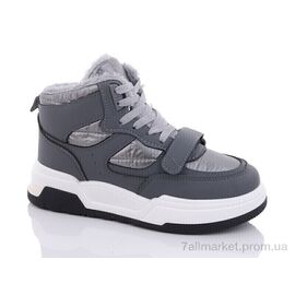 Черевики жіночі стильні Зима M38 grey (8 пар р.36-41) "Favorit" недорого оптом від прямого постачальника