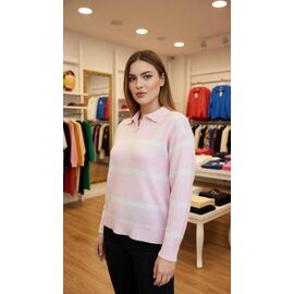 Светр жіночий JL708 pink р.48-52 "Julia" недорого оптом від прямого постачальника