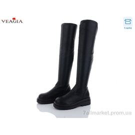 Фотография Ботфорты женские зима M288-1 єврохутро (6 пар р.36-41) "Veagia-ADA" недорого оптом от прямого поставщика