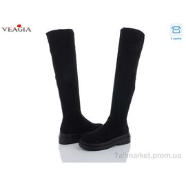 Фотография Ботфорты женские зима M288-2 єврохутро (6 пар р.36-41) "Veagia-ADA" недорого оптом от прямого поставщика