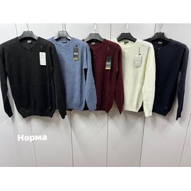 Светр чоловічий NW857 wine р.L-2XL "Navas" недорого оптом від прямого постачальника