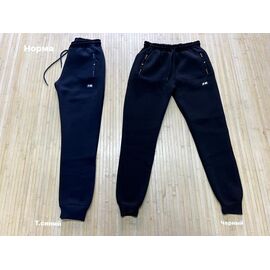 Штани спортивні чоловічі утеплені NW882 black р.M-2XL "Navas" недорого оптом від прямого постачальника