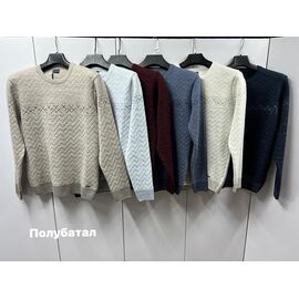 Фотография Свитер мужской NW459 l.grey р.L-2XL "Navas" недорого оптом от прямого поставщика