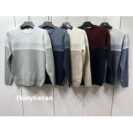 Фотография Свитер мужской NW464 grey р.L-2XL "Navas" недорого оптом от прямого поставщика