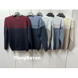 Светр чоловічий NW477 l.grey р.L-2XL "Navas" недорого оптом від прямого постачальника