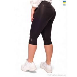 Фотография Капри женские Лето 072 чорний (4 шт. р.сетка XL-4XL) "Sport style" недорого оптом от прямого поставщика