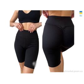 Фотография Велосипедки Лето 05285 NI чорний (4 шт. р.сетка S-XL) "Sport style" недорого оптом от прямого поставщика