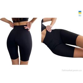 Фотография Велосипедки Лето 8071 чорний (4 шт. р.сетка XL-4XL) "Sport style" недорого оптом от прямого поставщика