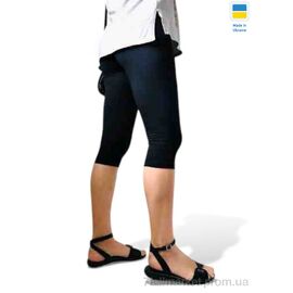 Фотография Капри женские Лето 80171 чорний (4 шт. р.сетка XL-4XL) "Sport style" недорого оптом от прямого поставщика