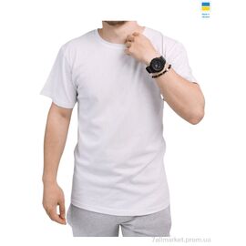 Футболка чоловіча Літо 08 білий (4 шт. р.сіткаM-2XL) "Sport style" недорого оптом від прямого постачальника