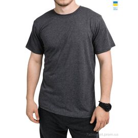 Футболка чоловіча Літо 08 т.сірий (4 шт. р.сіткаM-2XL) "Sport style" недорого оптом від прямого постачальника