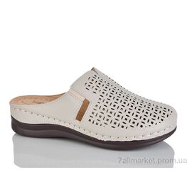 Сабо для жінок літні Літо 302-1 (8 пар р.37-42) "Leguzaza" недорого оптом від прямого постачальника