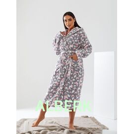 Халат жіночий теплий 70 grey р.50-54 "Alberk" недорого оптом від прямого постачальника