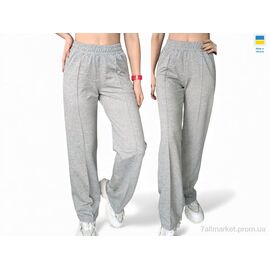Фотография Спортивные брюки женские Весна/осень 1048 св.сірий (4 шт. р.сетка S-XL) "Sport style" недорого оптом от прямого поставщика