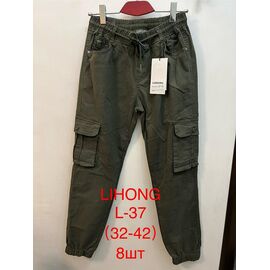 Фотография Штаны мужские L37 khaki р.32-42 "Lihong" недорого оптом от прямого поставщика