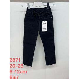 Джинси дитячі на хлопчика 2871 black р.20-25 "Lihong" недорого оптом від прямого постачальника