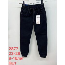 Джинси дитячі на хлопчика 2877 black р.23-28 "Lihong" недорого оптом від прямого постачальника