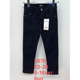 Джинси дитячі на хлопчика 2878 black р.23-28 "Lihong" недорого оптом від прямого постачальника