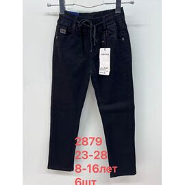 Джинси дитячі на хлопчика 2879 black р.23-28 "Lihong" недорого оптом від прямого постачальника