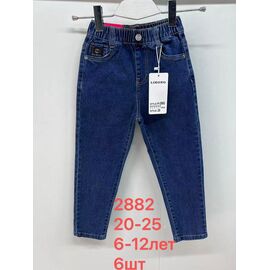 Джинси дитячі на хлопчика 2882 black р.20-25 "Lihong" недорого оптом від прямого постачальника
